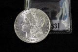 1888 O Morgan Silver Dollar, Brilliant Uncirculated.