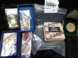 U.S. Navy S & A Order 28675 American Theater Campaign Medals: WW II Victory Medal & Asiatic Pacific