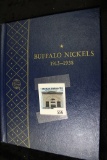 1913-38 D Partial Set of Buffalo Nickels in a deluxe Whitman Album.