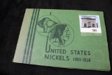 1913-38 D Partial Set of Buffalo Nickels in a Popular Coin Album.