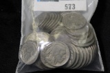 (47) Old Buffalo Nickels, unsorted for date or grade by us.
