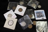 Numismatic group: 1881, 1906, & 07 Indian Head Cents; 1903, 06, 07, & 11 Liberty 