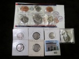 1989 P & D U.S. Mint Set in original envelope as issued; & (8) Old Buffalo Nickels.