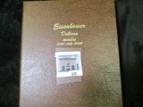 1971-78 S Complete Set of Eisenhower Dollars in a World Coin Library album.