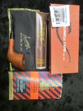 Vintage Savinelli Capri Root Briar tobacco pipe in box with original pouch, made in Italy, with vint