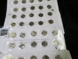 Group of 4 sets of BU 2013 ATB Quarter Circulating Coin Sets, 10 coins per set, one each P&D, 40 coi