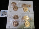 2 sets of First Spouse Bronze medals, 2011 & 2012 in original packaging