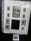 Pack with 4 pages containing 46 U.S. Stamps, face value of Mint is $2.37.