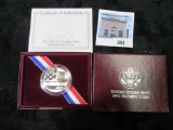 1992-S Proof Olympic half dollar in original US mint packaging