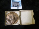 2 inch bronze Washington Cathedral medal by Medallic Art Co in original packaging