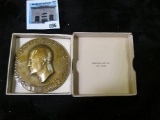 2 3/4 inch Dwight Eisenhower inaugural medal by Medallic Art Co. in original box