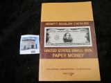 Reference Book - United State Small Size Paper Money, Hewitt-Donlon Catalog, 14th edition 1979
