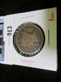 1848 Large Cent, G+, value $20+