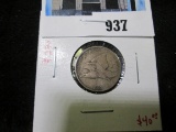 1857 Flying Eagle Cent, VG, value $40