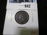 1859 Indian Head Cent, F+, value $25+