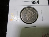 1860 Indian Head Cent, VG, value $15+