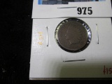 1864 Bronze Indian Head Cent, G, value $15+