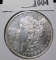 1880 S Morgan Silver Dollar, Semi-prooflike.