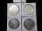 1921 P, 21 D, & (2) 1921 S Morgan Silver Dollars.