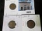 Group of 3 Lincoln Cents - 1911-D G rim issues, 1912 G, 1912-D G, group value $13+