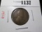 1924-D Lincoln Cent, TOUGH DATE, SEMI-KEY!, VG10, value $45+