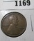 1944-D  Lincoln Cent, D over S variety, SCARCE to RARE, VF, value $125+