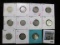 Group of 11 V Nickels - 1905 G; 1897, 1899, 1901, 1907, 1909, 1911, (2) 1912-D, all VG; 1910 F & 191
