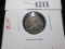 1853 Seated Liberty Half Dime, arrows at date, G, value $20+