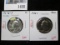 Pair of 2 Washington Quarters - 1976-S 40% SILVER BU & 1976-S PROOF, value for pair $12+