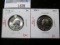 Pair of 2 Washington Quarters - 1976-S 40% SILVER BU & 1976-S PROOF, value for pair $12+