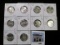 Group of 10 BU Washington Quarters, all from Mint Sets, complete set of 2001-D (NC, VT, KY, NY, RI)