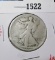 1917 Walking Liberty Half Dollar, G, value $18+