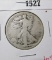 1927-S Walking Liberty Half Dollar, AG/G, value $13+