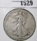 1927-S Walking Liberty Half Dollar, VG+, value $15+