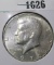 1970-D Kennedy Half Dollar, BU, low mintage from Mint Sets only, MS65 value $42+