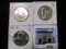 Group of 3 Kennedy Half Dollars, 1980-P, (2) 1981-D, all BU from Mint Sets, group value $9+