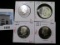 Group of 4 Kennedy Half Dollars, 1976-S BU 40% SILVER; 1976-S, 1979-S type 1 & 1981-S type 1, all PR