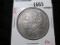 1883-O Morgan Silver Dollar, AU Toned, value $40+