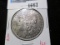 1883-O Morgan Silver Dollar, BU Toned, value $65+