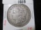 1892-O Morgan Silver Dollar, XF, value $48+