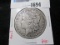 1896-O Morgan Silver Dollar, XF, value $45+