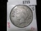 1922 Peace Silver Dollar, VF counter stamped 