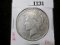 1923-D Peace Silver Dollar, XF, value $30+