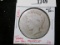 1934 Peace Silver Dollar, POOR low ball, Registry Set candidate!, value $30+