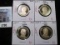 Group of 4 Presidential Dollars, complete set of 2014-S PROOF, value $28+