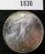 1992 American Silver Eagle (ASE), BU, value $35+