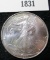 1993 American Silver Eagle (ASE), BU, value $35+