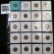 Group of 20 mixed date Lincoln Cents, dates range from 1941 to 1984, includes BU & Proof issues, gro
