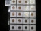 Group of 20 mixed date Lincoln Cents, dates range from 1941 to 1976, includes BU & Proof issues, gro