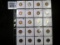 Group of 20 mixed date Lincoln Cents, dates range from 1941 to 1991, includes BU & Proof issues, gro